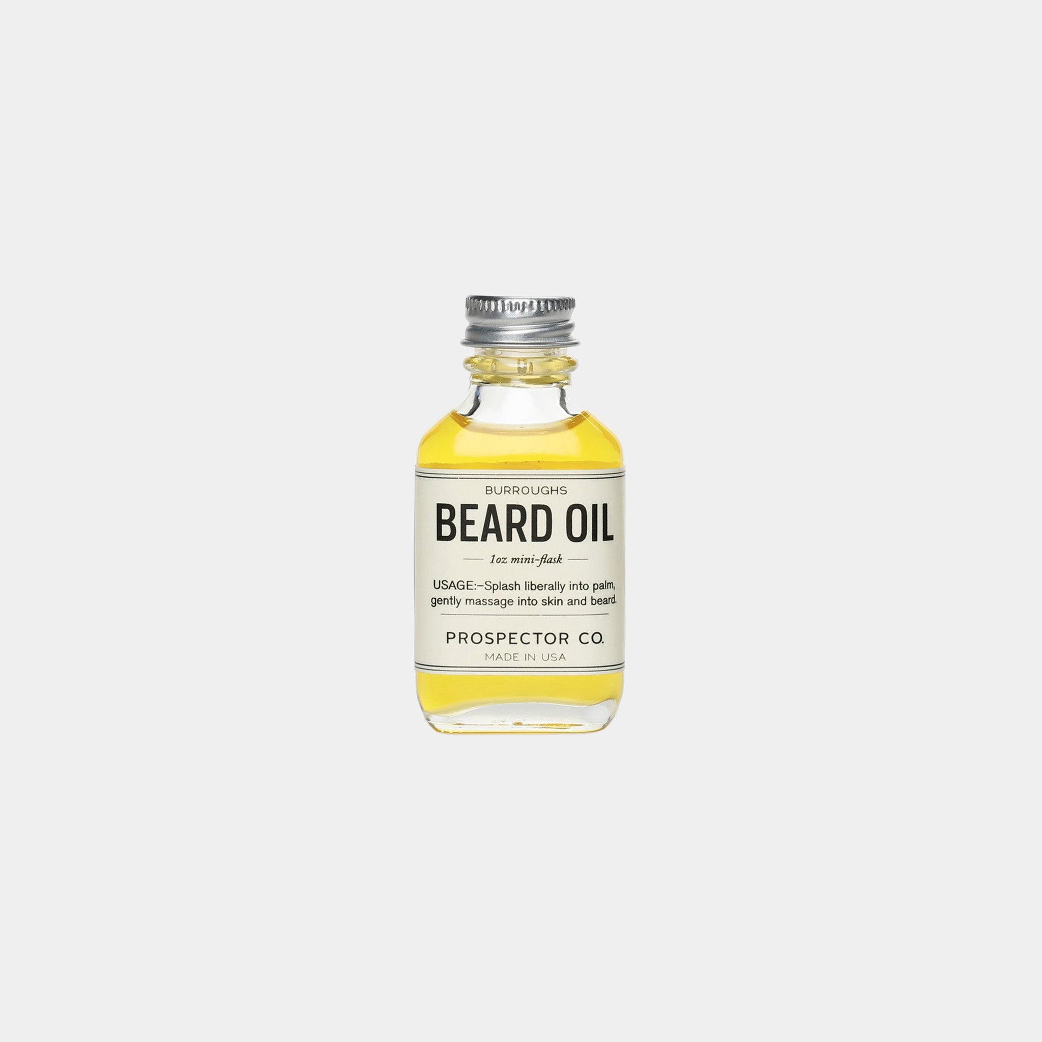 Burroughs Beard Oil